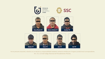 Ocho detenidos por despojo en CDMX