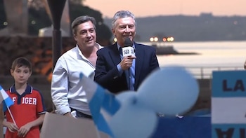 Mauricio Macri continuó con su
