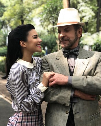 Galindo también ha hecho teatro