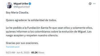 La esposa del senador del