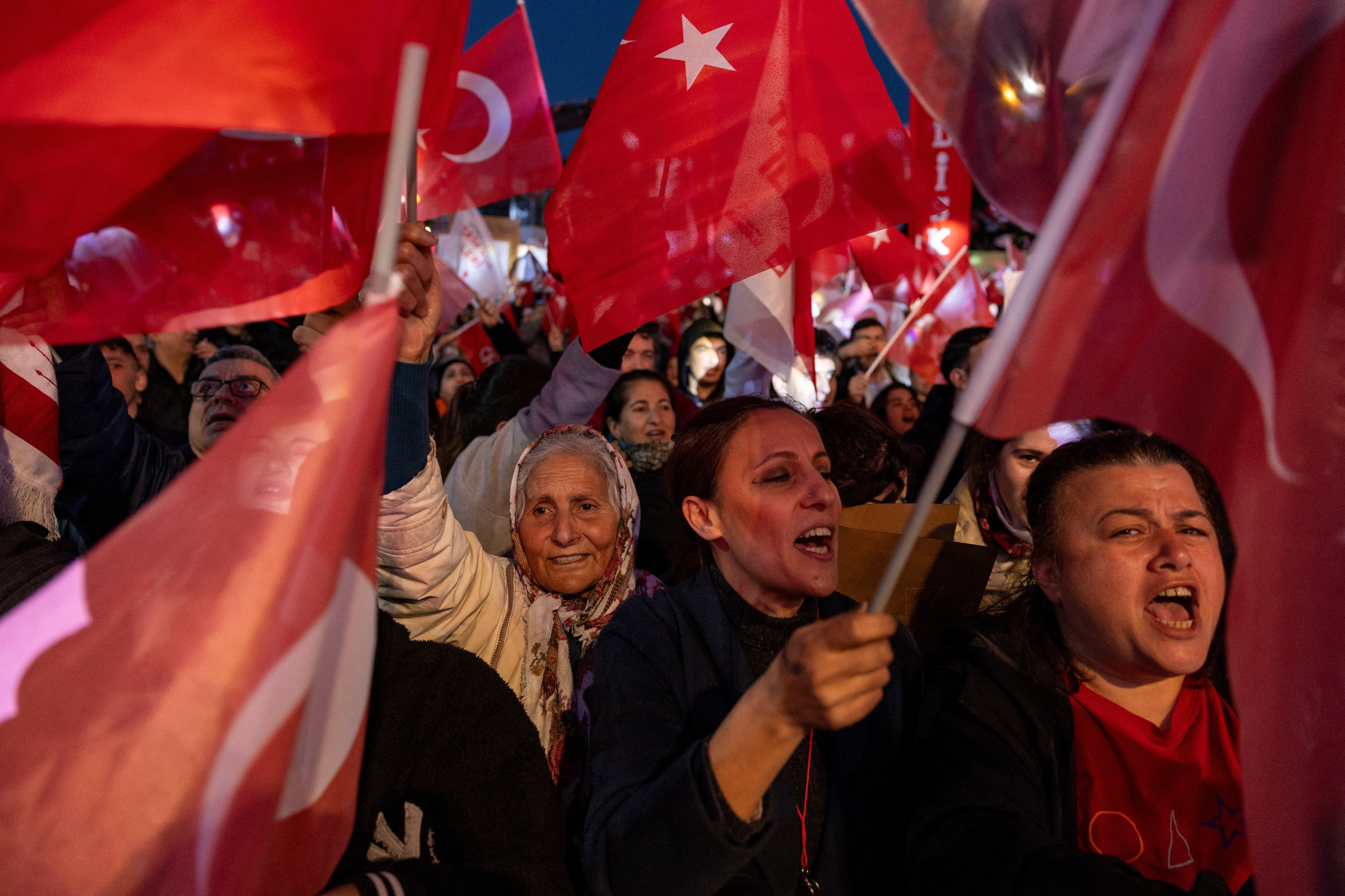 Una protesta de opositores a Erdogan (REUTERS/Umit Bektas)