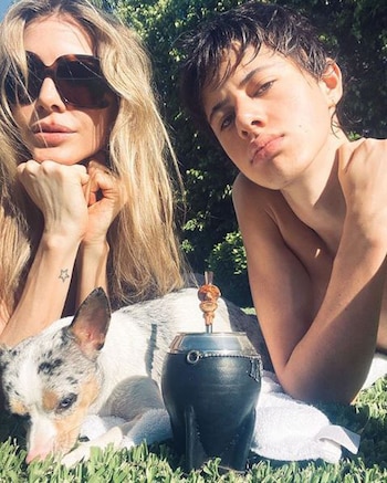 La pareja disfrutó de unos