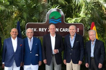 El rey emérito Juan Carlos