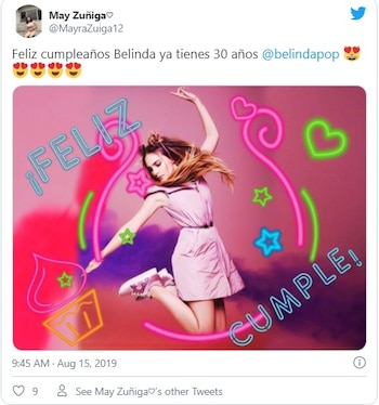 Sus seguidores la felicitaron el