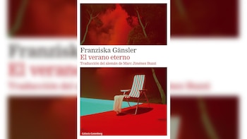 A capa do livro 'My Friends' de Fredrik Backman com três figuras sem cabeça em água azul e verde, com reflexos na superfície