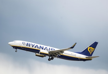 Avión de Ryanair. (Europa Press)