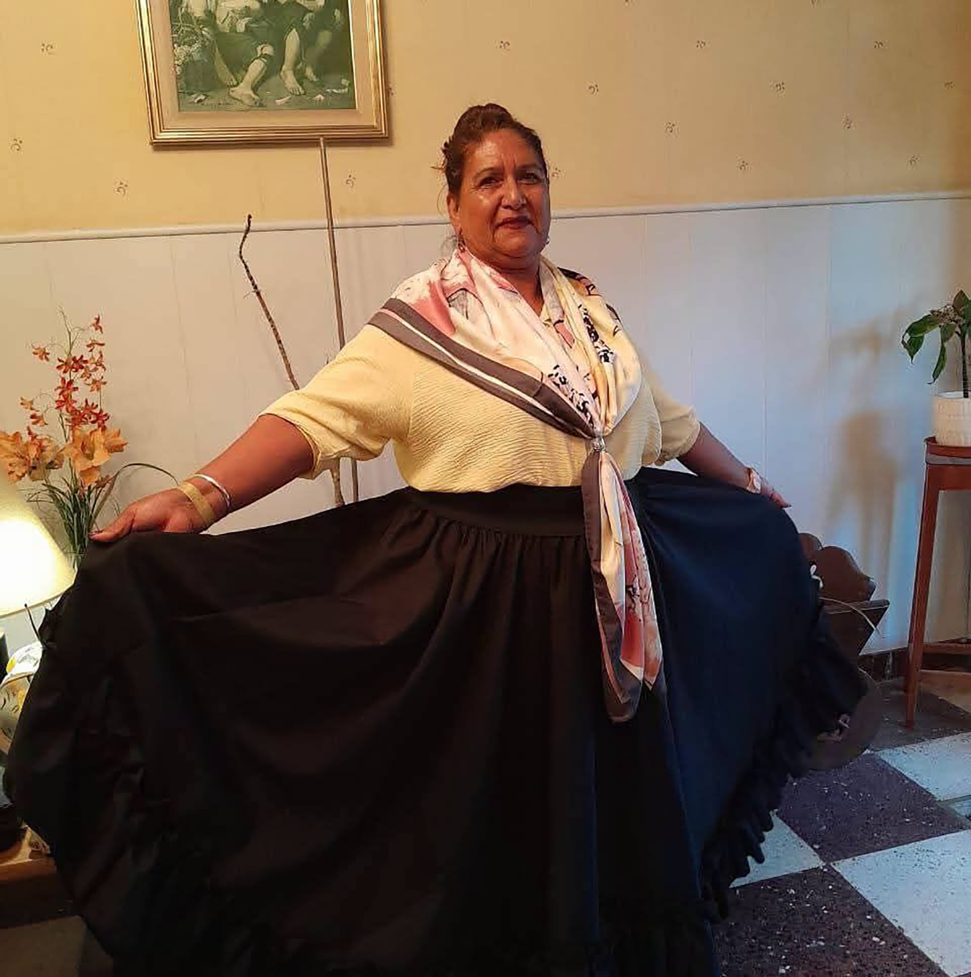 Cristina Sosa tenía 66 años y era jubilada del hospital local de 25 de Mayo.