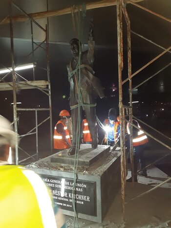 El momento en que sacaron