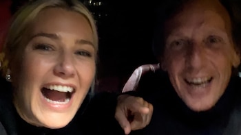 Valeria Mazza y Alejandro Gravier, felices y a puro canto por el estreno musical de su hijo Benicio