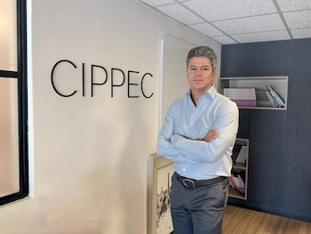 Luciano Laspina, en la sede de Cippec