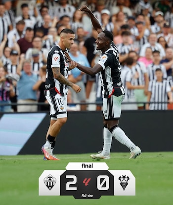 Castellón se impuso 2-0 ante Albacete y es líder de la segunda división en el fútbol español - crédito Castellón