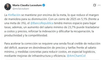 María Claudia Lacouture, presidenta ejecutiva