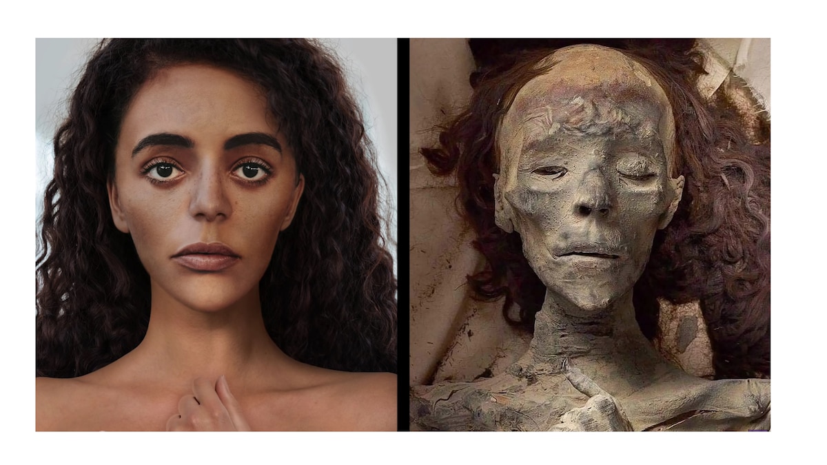 Video | Technology brought historical figures like Cleopatra back to life, these are their real faces - Infobae