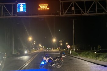 Cierre vía al Llano