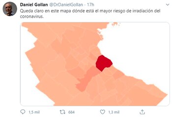 El mensaje de Daniel Gollán