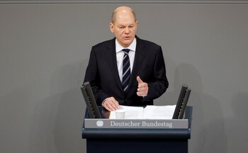 El canciller alemán Olaf Scholz