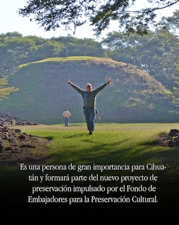 El Ministerio de Cultura y el Fondo de los Embajadores para la Preservación Cultural incorporarán el conocimiento de campo de Pastor Gálvez. (Foto cortesía Embajada de EE.UU. )