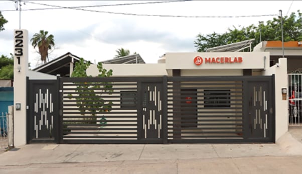 Escaparate de Macerlab en Culiacán, Sinaloa. (Departamento del Tesoro)