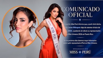 Luren Márquez deja de ser Miss Perú 2026 y la organización ya busca a su reemplazo para Miss Universo