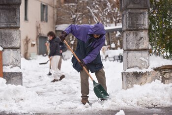 Labores de retirada de la
