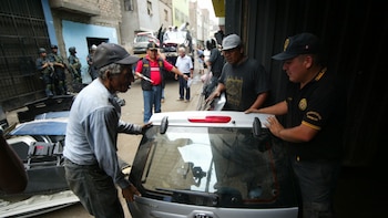 Las personas reportan el robo