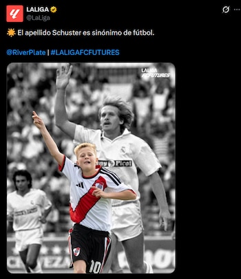 Sami Maldonado, nieto del alemán Bernd Schuster, fue destacado por el torneo