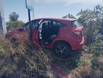 Uno de los automóviles en