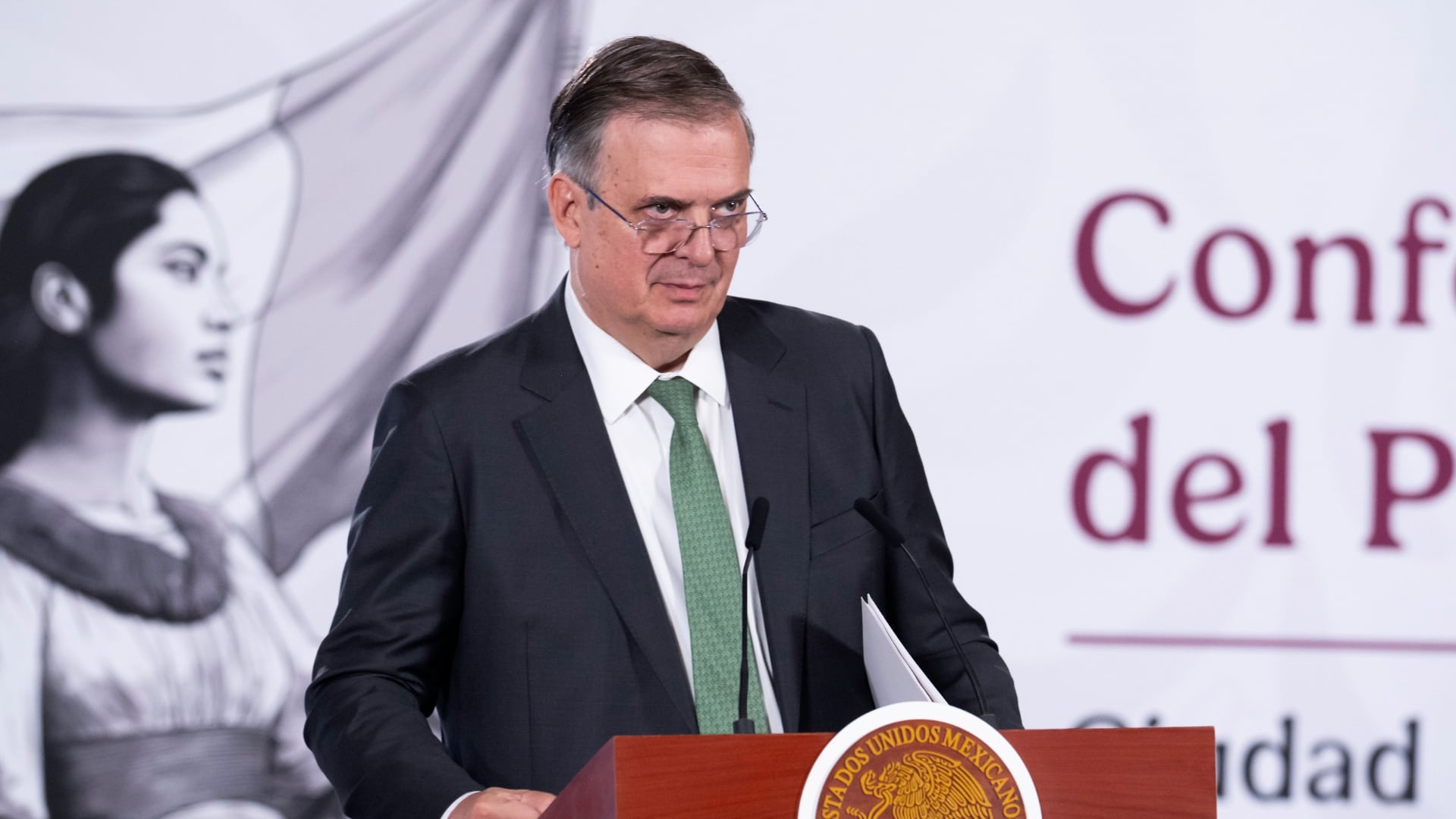 Ebrard asegura que el T-MEC seguirá vigente al menos 10 años. (Marcelo Ebrard )