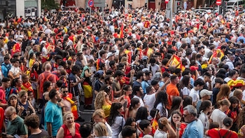 Madrid vive una "noche tranquila" por la celebración del Mundial con solo siete traslados, la mayoría por el calor