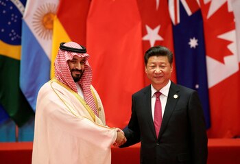 El príncipe MBS y Xi