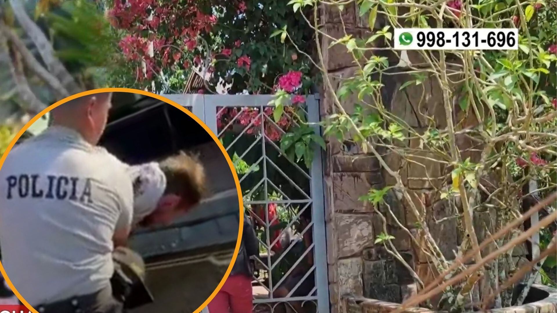 El caso se encuentra en investigación y el sujeto permanece detenido. - Crédito: América TV/Latina