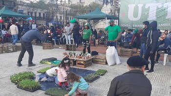 Pequeños productores volvieron a exigir