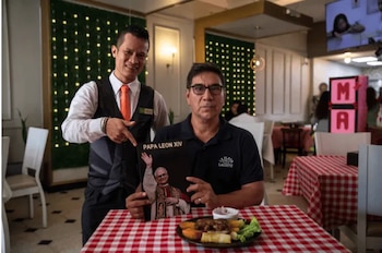 El mozo Juan Carlos Taboada