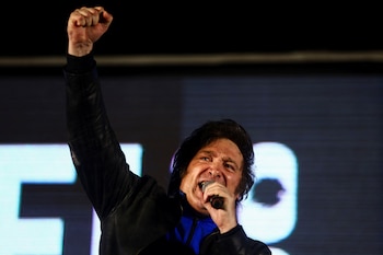 Javier Milei en Cordoba -