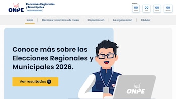 LlNK oficial para conocer los resultados de las Elecciones Regionales y Municipales estará habilitado desde las 5 p.m.