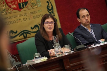 La alcaldesa de Móstoles, Noelia Posse. (Europa Press/Jesús Hellín)