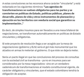 Restrepo aseguró que las conclusiones