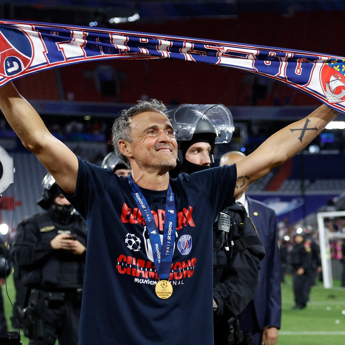 El sorprendente mensaje del Real Madrid a Luis Enrique tras conquistar la Champions League con el PSG - Infobae