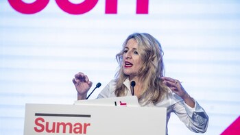 La vicepresidenta segunda y ministra