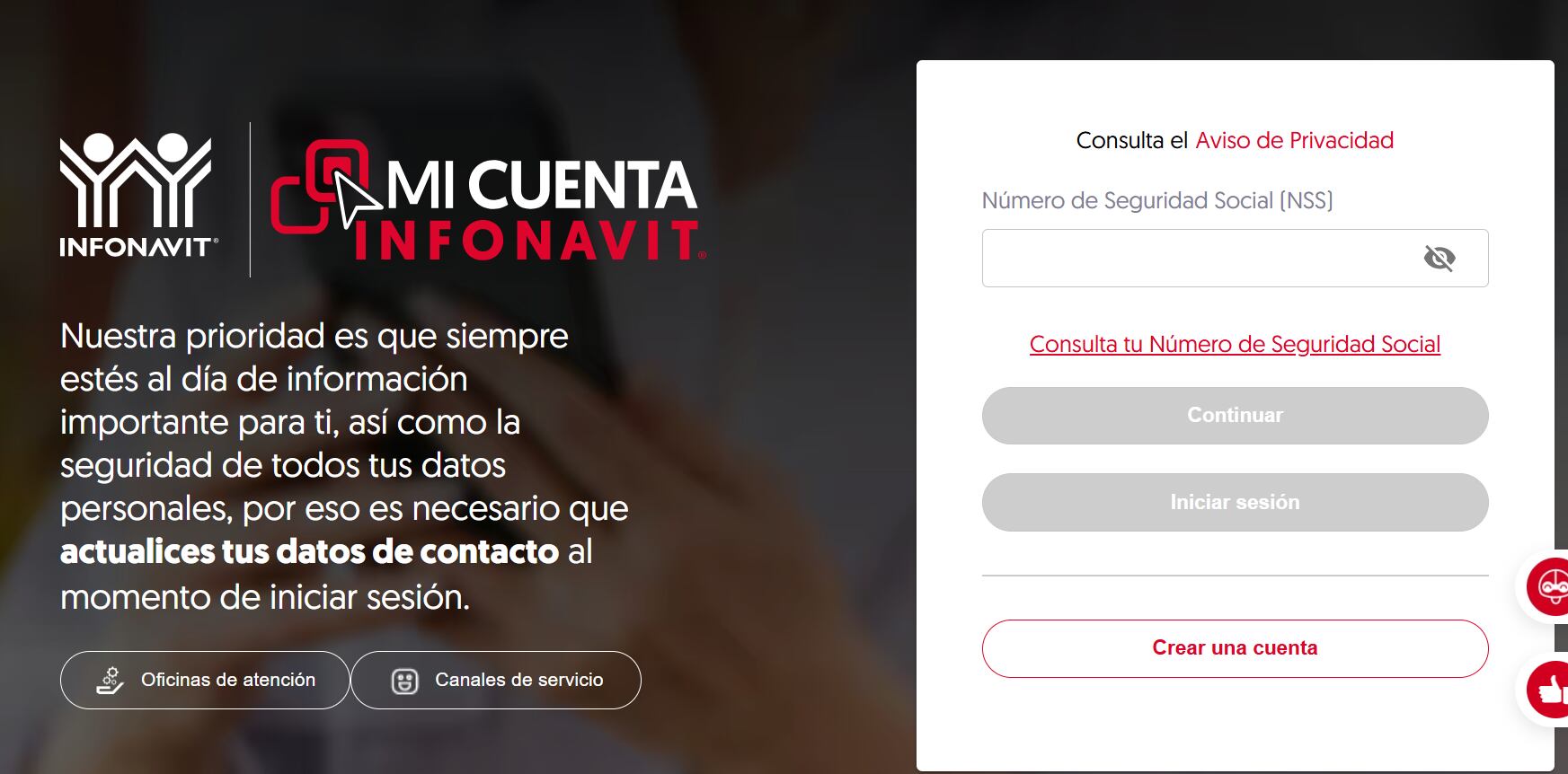 A través del portal del Infonavit las personas pueden realizar una cita para saber sobre el proceso del retiro en la Subcuenta de Vivienda.