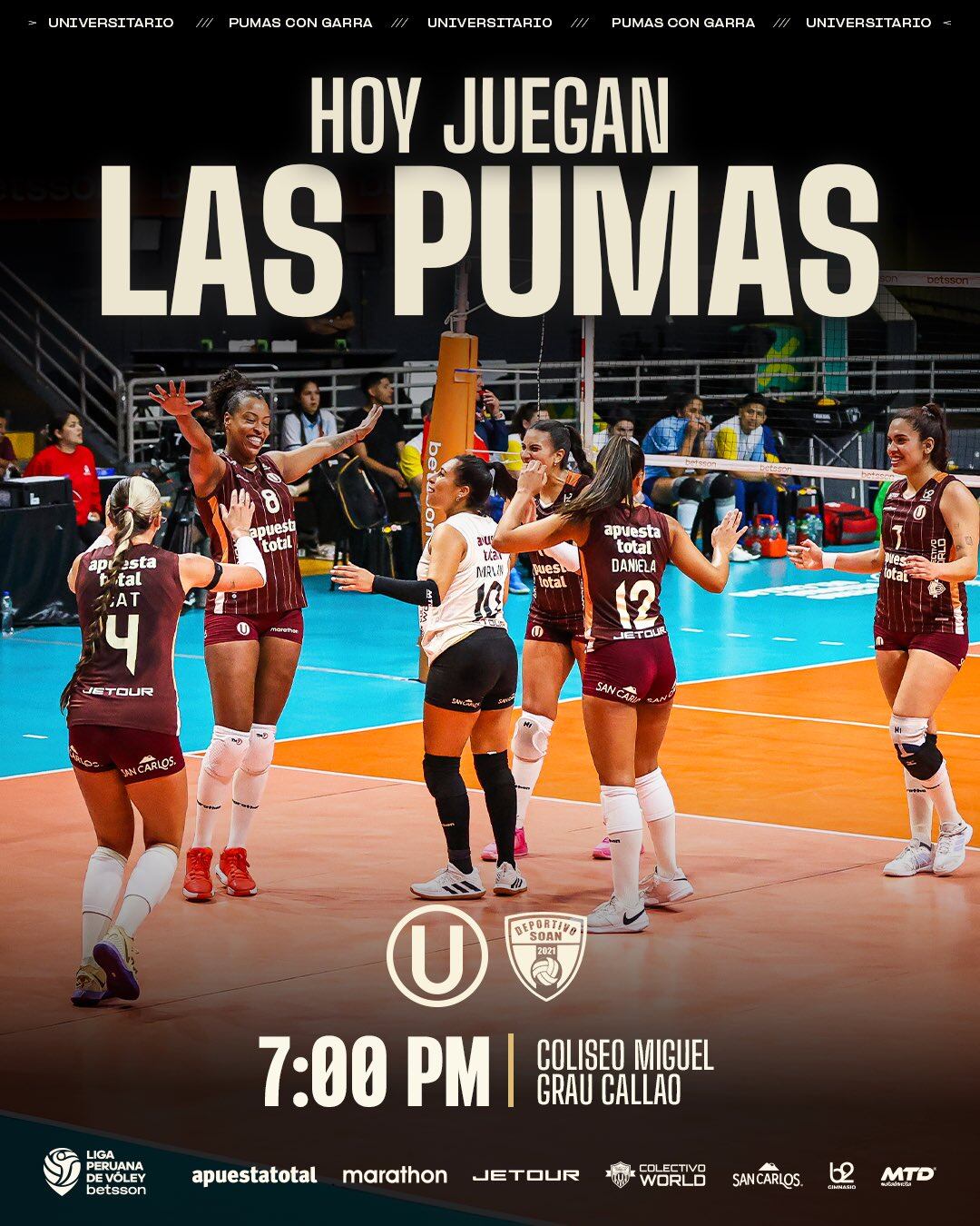 Universitario de Deportes se medirá con Deportivo Soan por la fecha 3 de la LNSV.