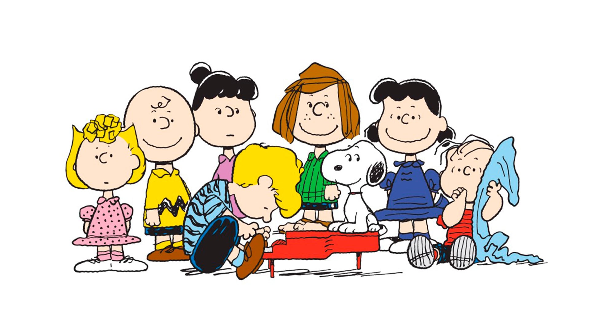 Peanuts. Charlie Brown, Snoopy todos los integrantes de la histórica tira diaria de Charles Schulz