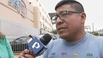 Víctor Barreto, padre del menor