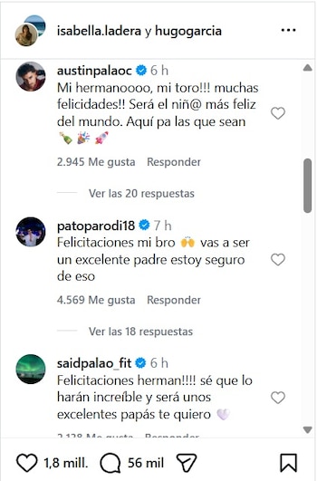Los mensajes de felicitaciones para