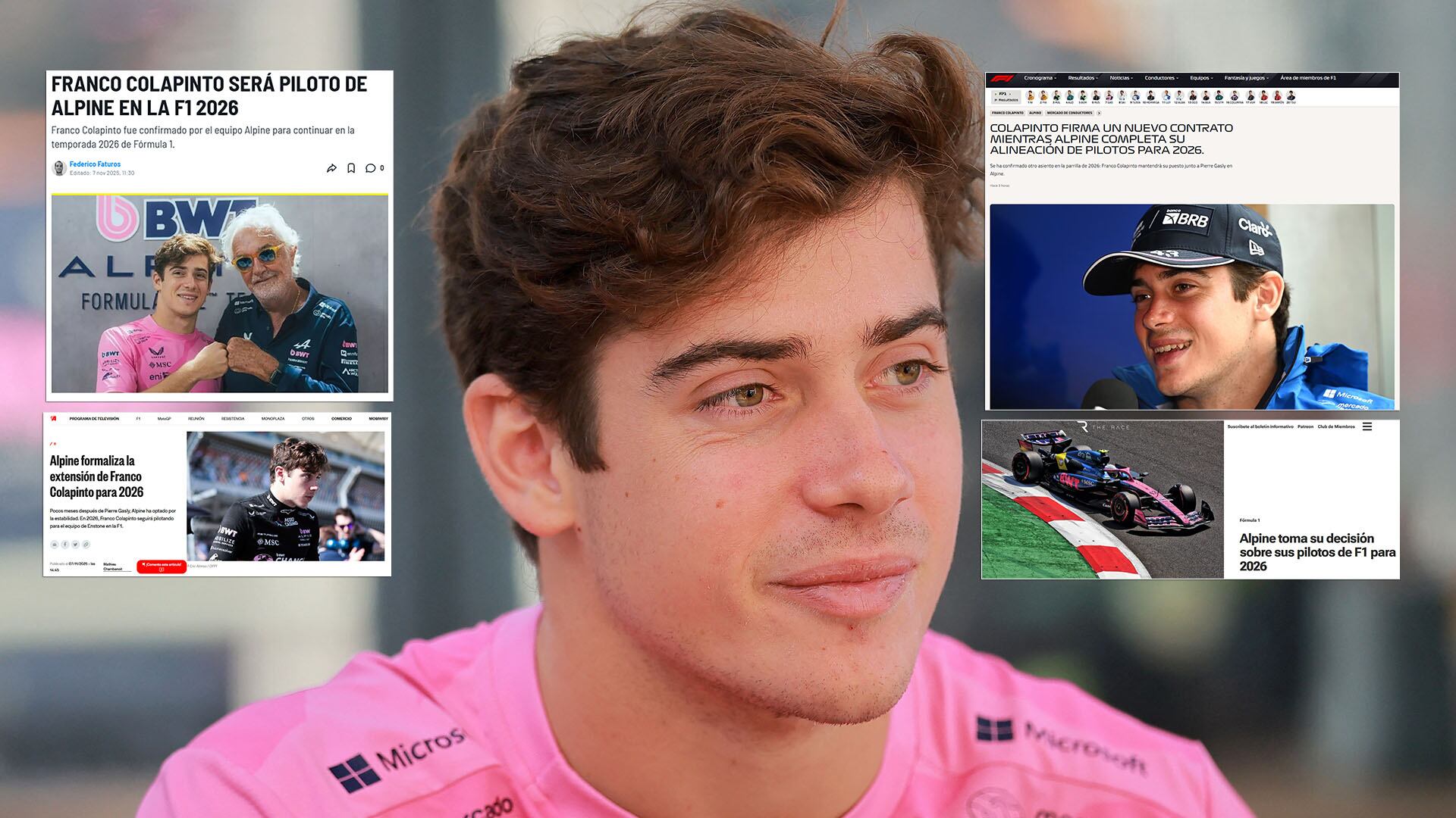 Las repercusiones en el mundo tras el anuncio de Colapinto en Alpine