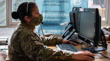 Un call center, atendido por