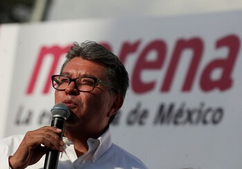 Mexico's former Senator Ricardo Monreal,
