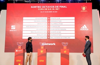 Celebración del sorteo de los