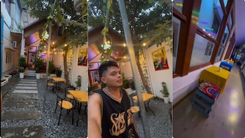 El lugar combina ambiente exterior