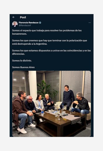 El peronismo disidente también integrará